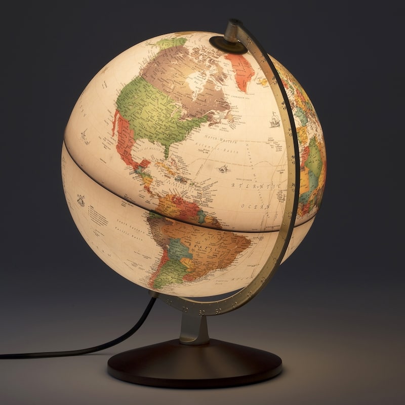 Waypoint Geographic Little Journey 10-inch Illuminated Desktop Globe - 10.6"x10"x14.2"