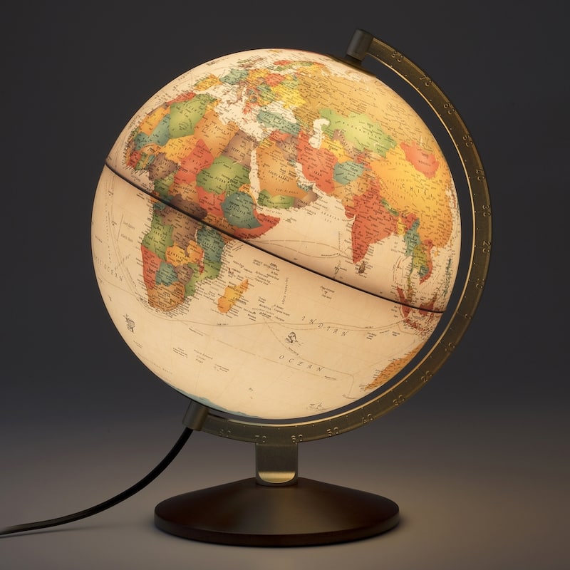 Waypoint Geographic Little Journey 10-inch Illuminated Desktop Globe - 10.6"x10"x14.2"