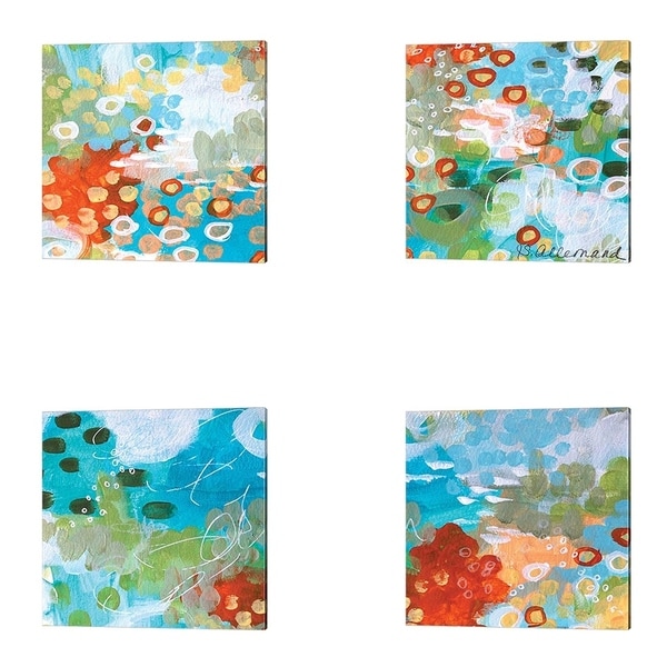 Sue Allemond 'Superbloom' Canvas Art (Set of 4)