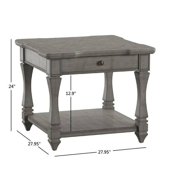 Shop Waverly End Table With Drawer And Shelf By Inspire Q Classic
