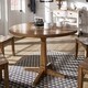 Hillpointe Round Two-Tone Dining Table  by iNSPIRE Q Classic - Thumbnail 0