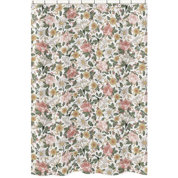 Sweet Jojo Designs Vintage Fl Boho Bathroom Fabric Bath Sweet Jojo Designs Vintage Fl