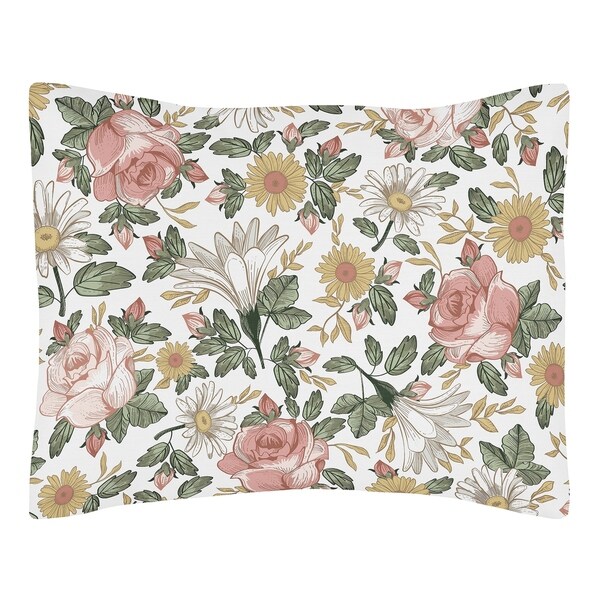 sweet jojo watercolor floral comforter