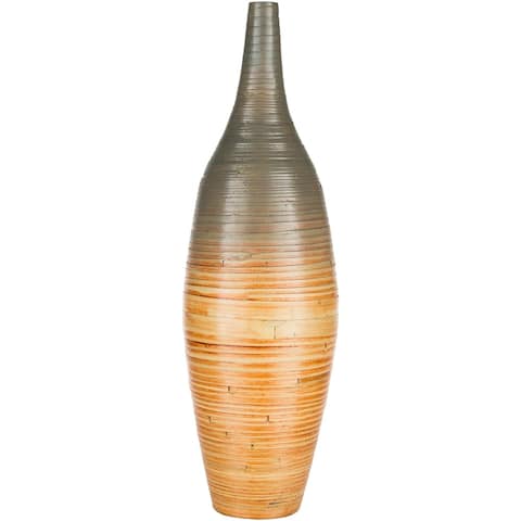 Auvray Modern Bamboo Bud Shaped Floor Vase