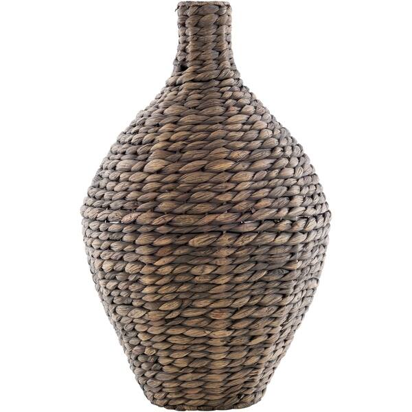 Osorio Bohemian Seagr And Iron Bud Shaped Floor Vase On Iron Bud Shaped Floor Vase