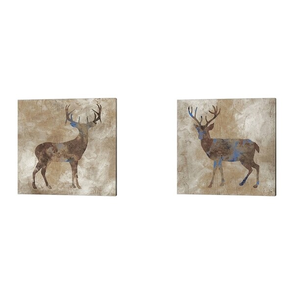Stephane Fontaine 'Oh Dear' Canvas Art (Set of 2)