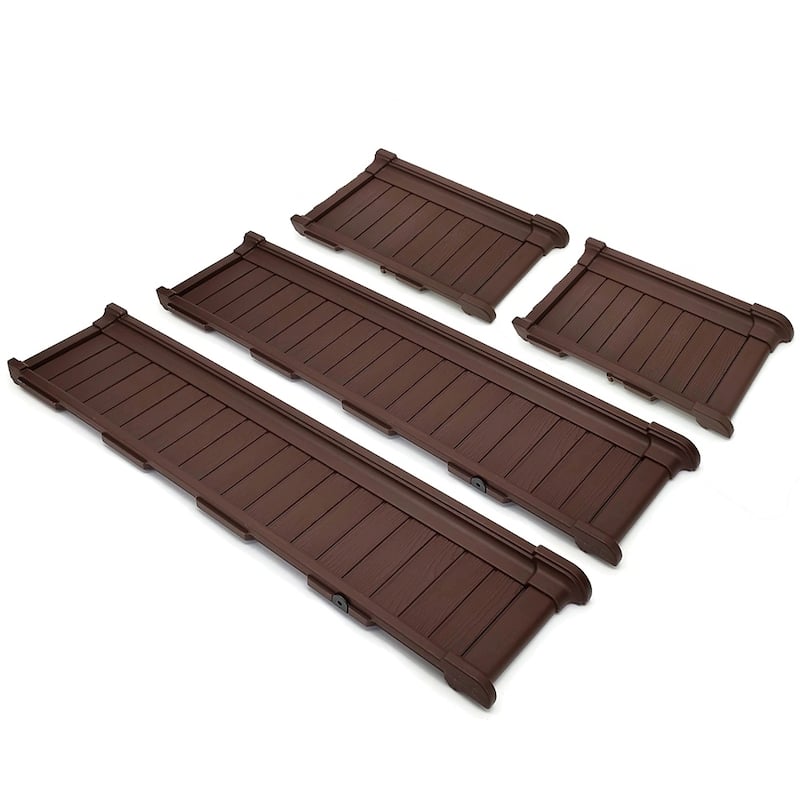 Modern Home HDPE Stackable Modular Raised Garden Bed Kit