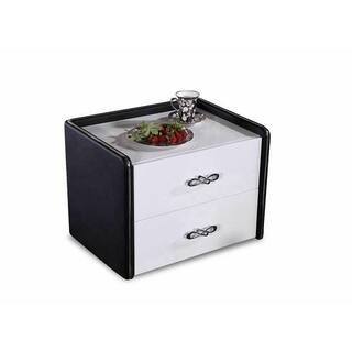 Greatime NL2003 Modern Two Drawers Nighstand