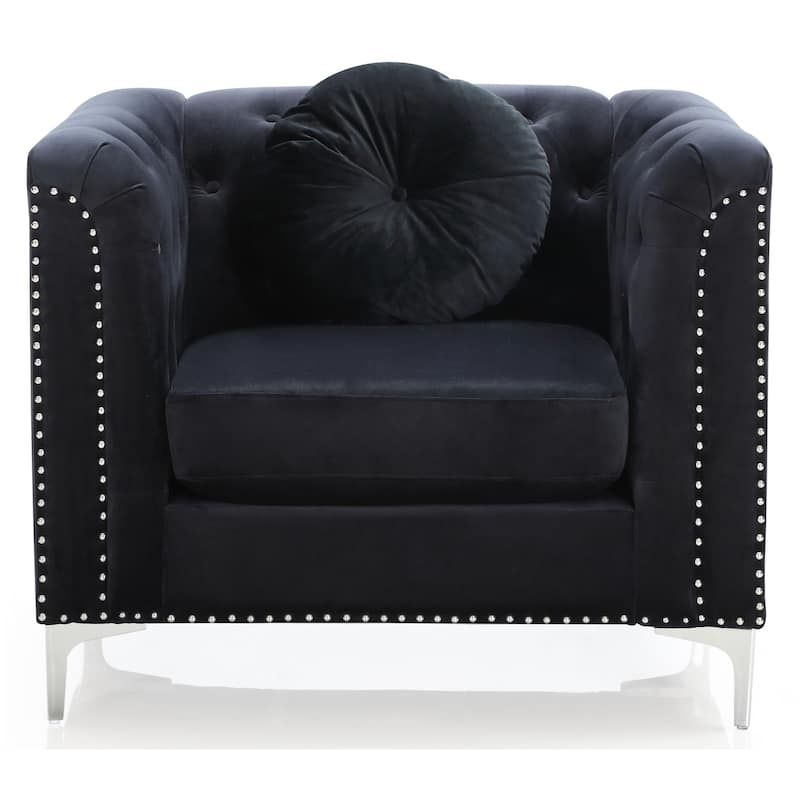 Pompano Velvet Chair