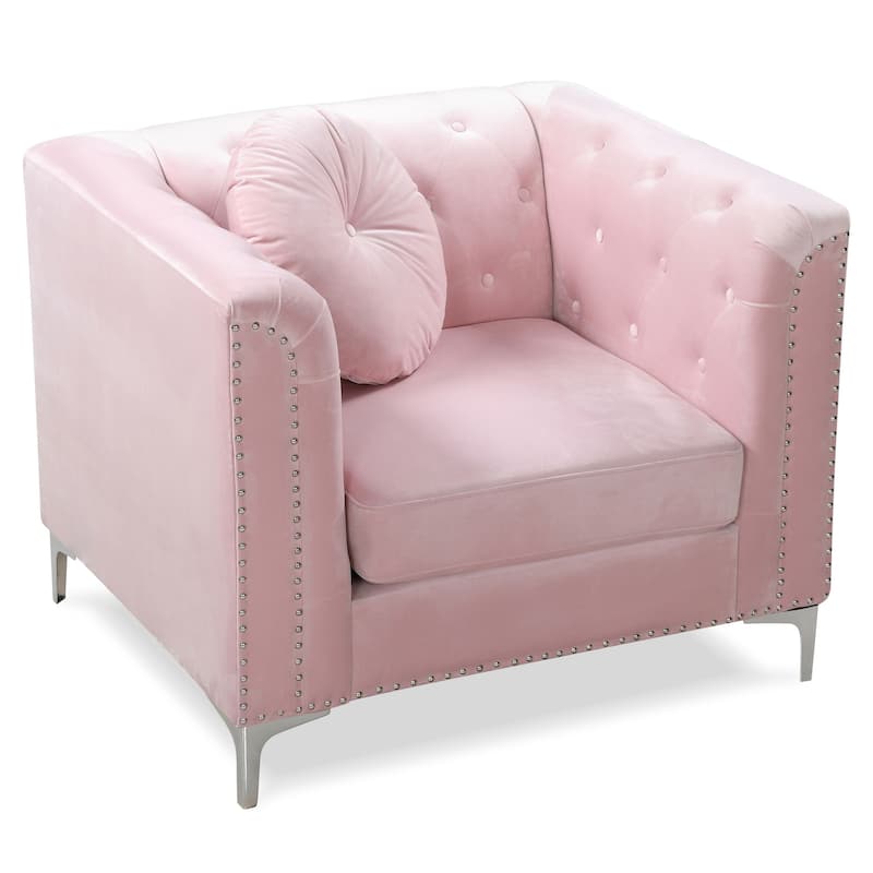 Pompano Velvet Chair