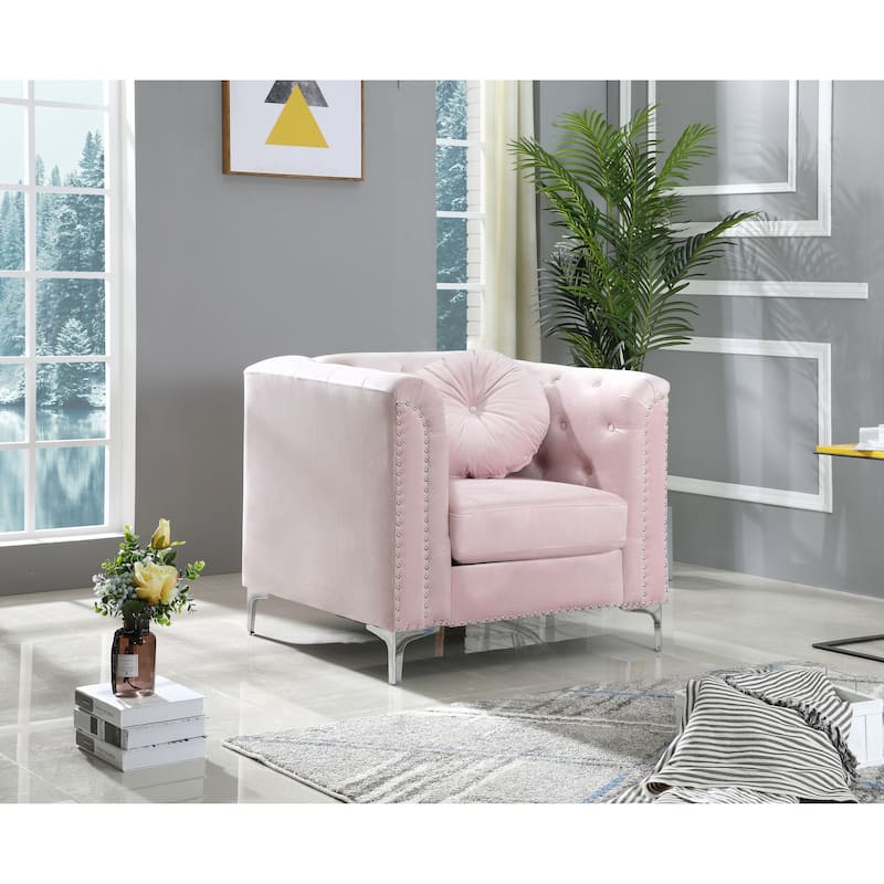 Pompano Velvet Chair