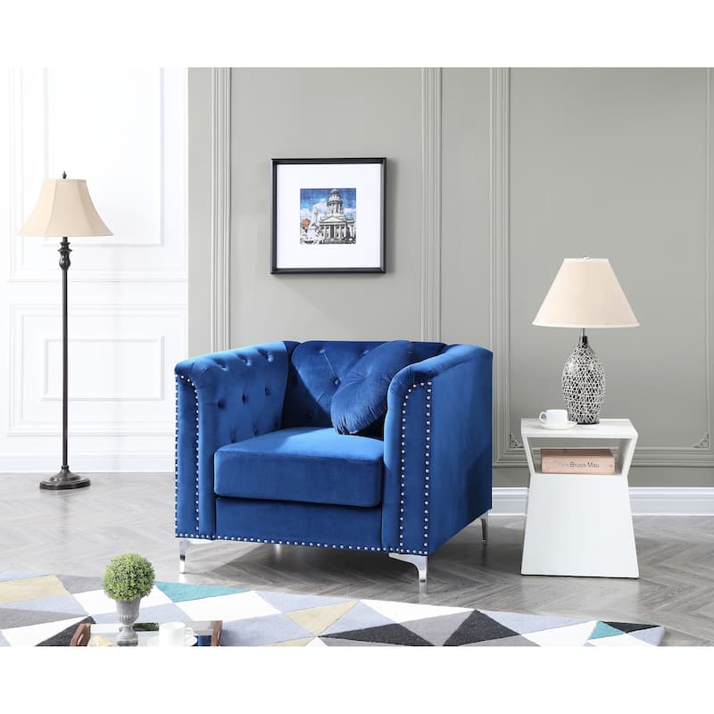 Pompano Velvet Chair