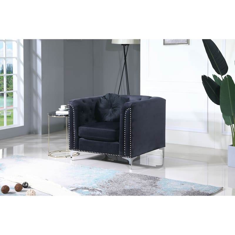 Pompano Velvet Chair