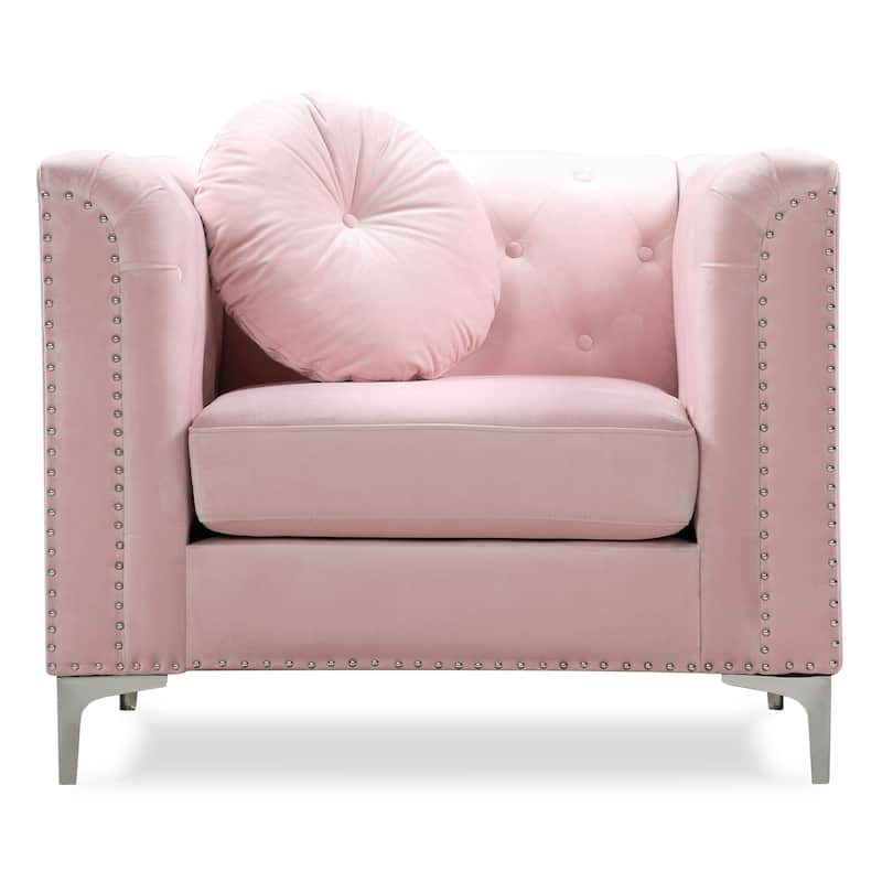 Pompano Velvet Chair
