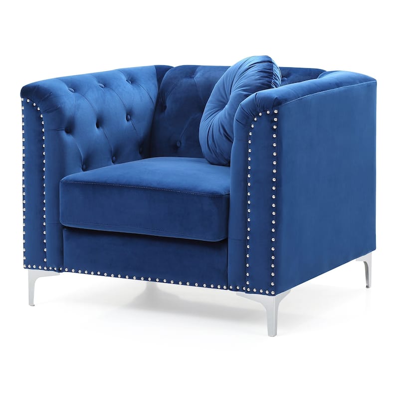 Pompano Velvet Chair