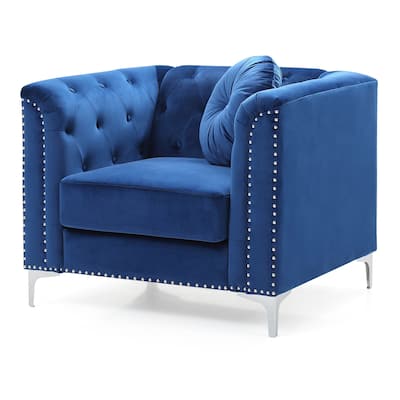 Pompano Velvet Chair