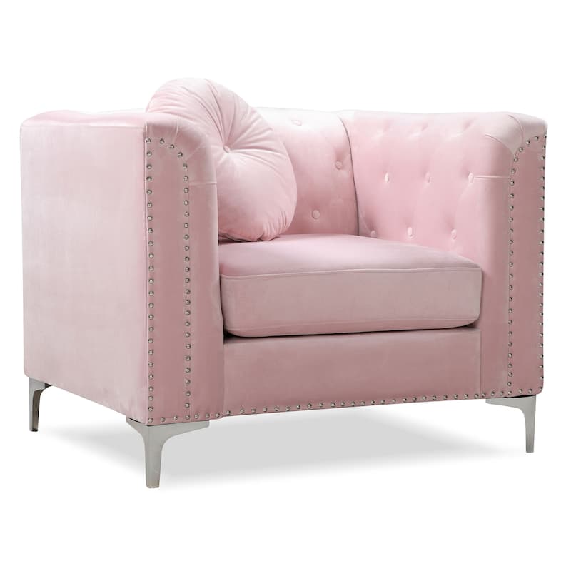 Pompano Velvet Chair
