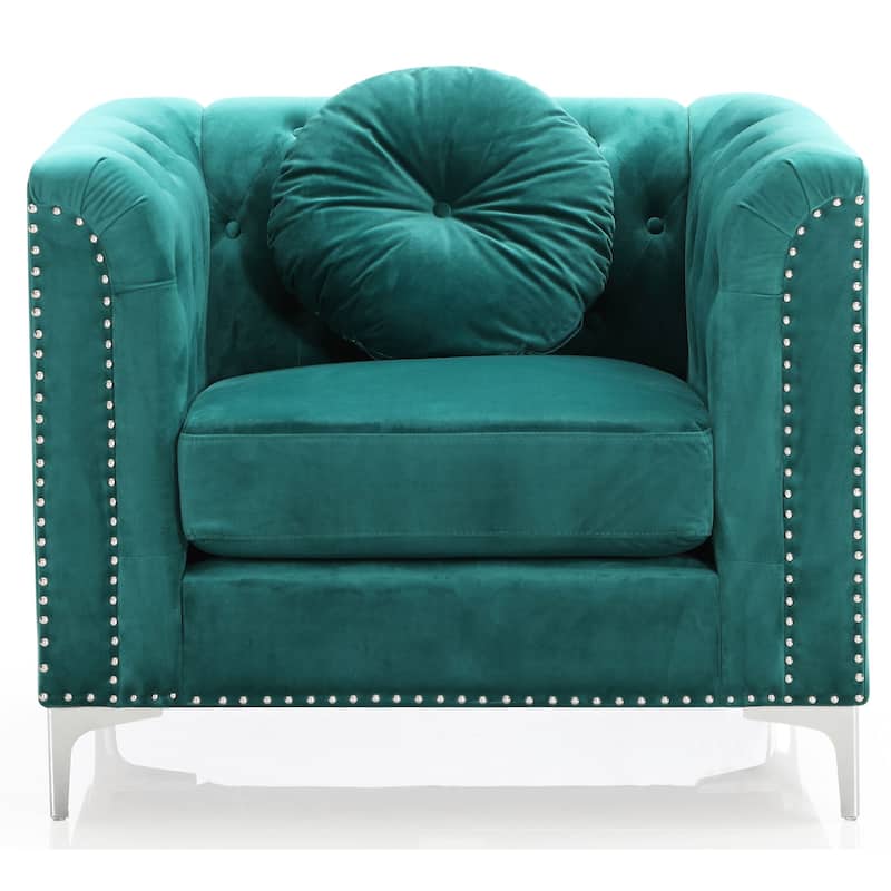 Pompano Velvet Chair