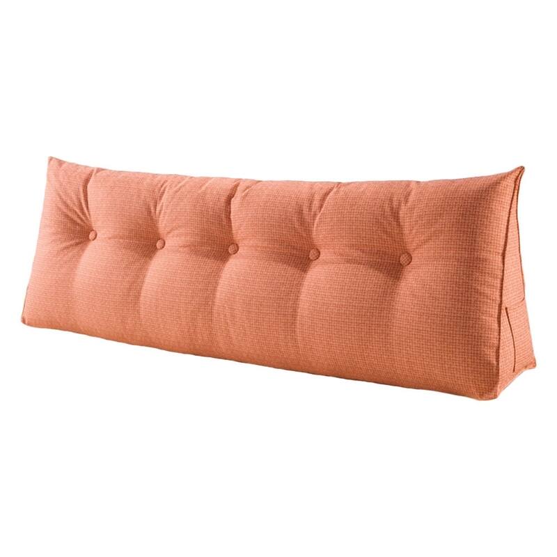 WOWMAX Bed Wedge Triangular Bolster Backrest Reading Pillow Daybed