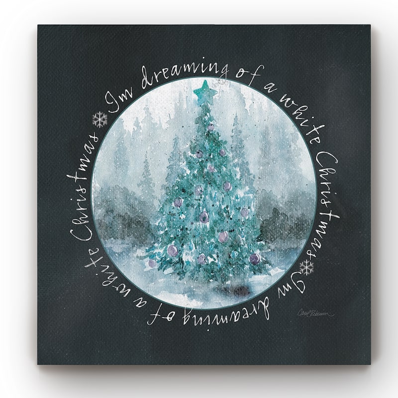 White Christmas -Gallery Wrapped Canvas