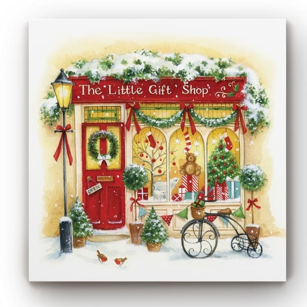 The Little Gift Shop Gallery Wrapped Canvas On Sale Bed Bath