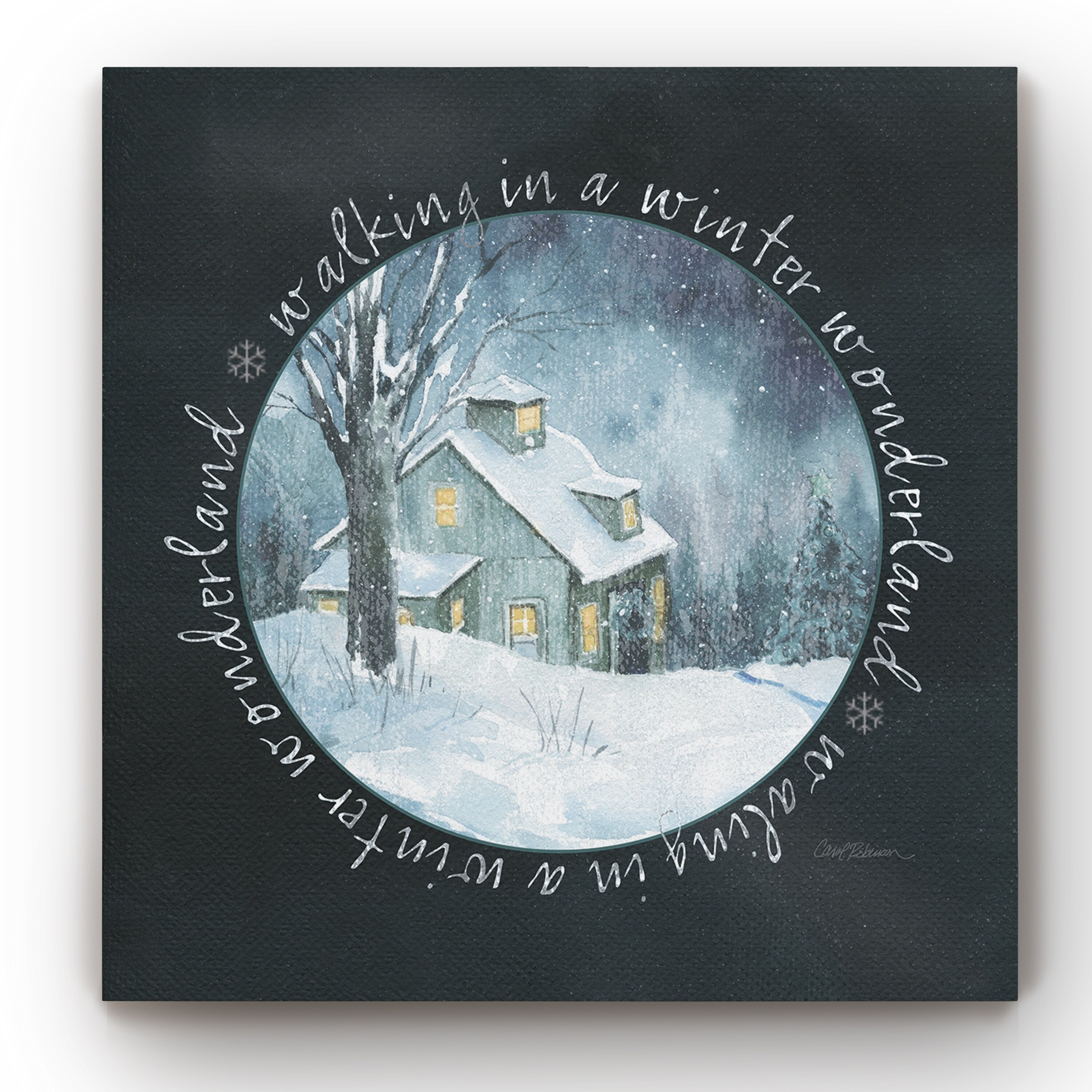 Winter Wonderland  -Gallery Wrapped Canvas