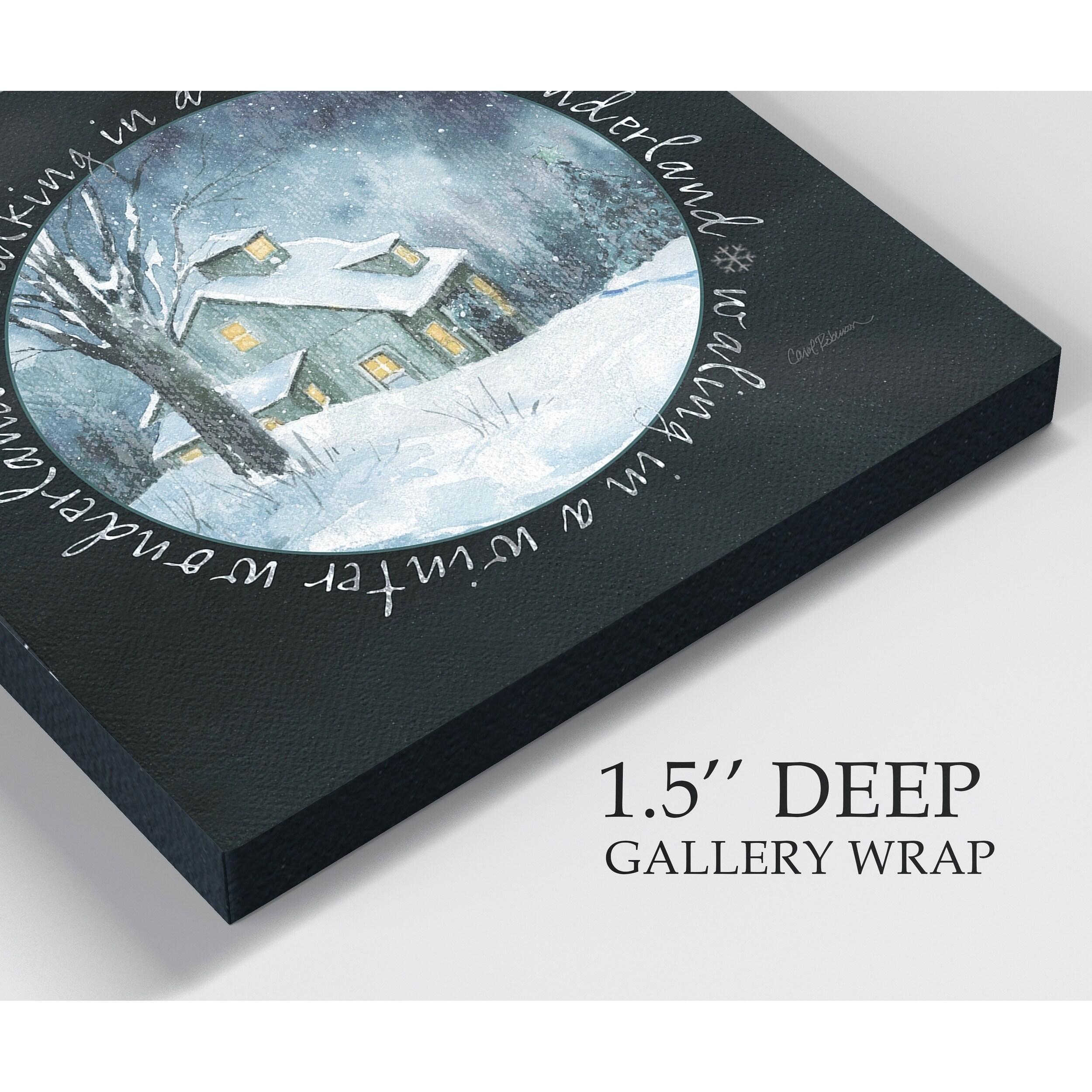 Winter Wonderland  -Gallery Wrapped Canvas