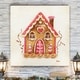 preview thumbnail 3 of 1, Gingerbread House III -Gallery Wrapped Canvas