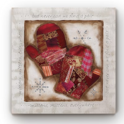 Mittens -Gallery Wrapped Canvas