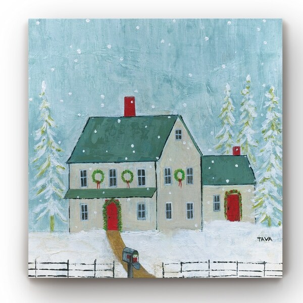 Home For Christmas -Gallery Wrapped Canvas