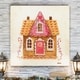 preview thumbnail 3 of 1, Gingerbread House IV -Gallery Wrapped Canvas