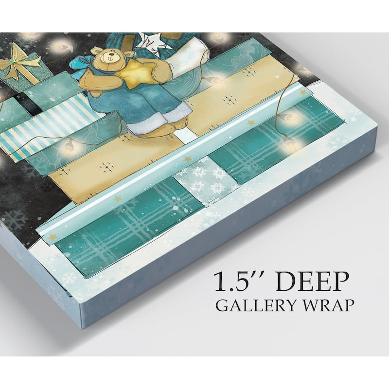 Christmas Presents I -Gallery Wrapped Canvas