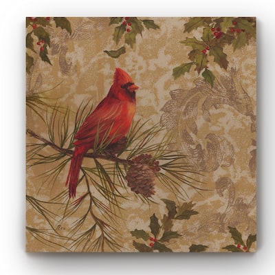 Cardinal I -Gallery Wrapped Canvas