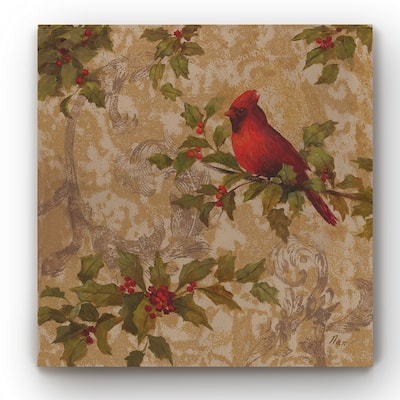 Cardinal II -Gallery Wrapped Canvas