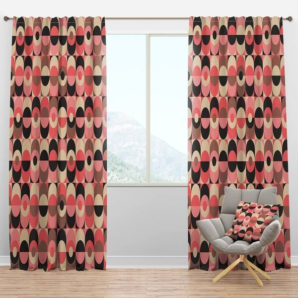 Shop Designart Retro Geometric Design Xi Mid Century Modern