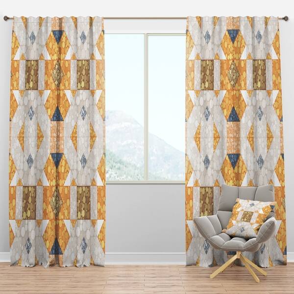 Shop Designart Geometric Retro Design I Mid Century Modern