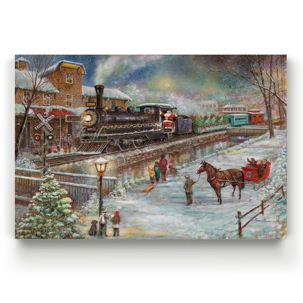 Sliegh Ride II -Gallery Wrapped Canvas