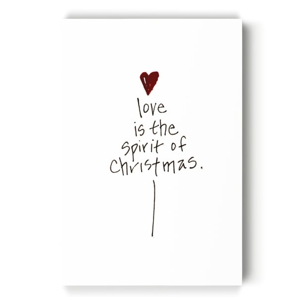Love Is Spirit B.W. -Gallery Wrapped Canvas