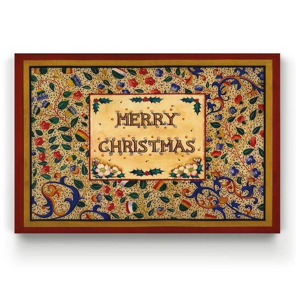 Xmas Sign -Gallery Wrapped Canvas