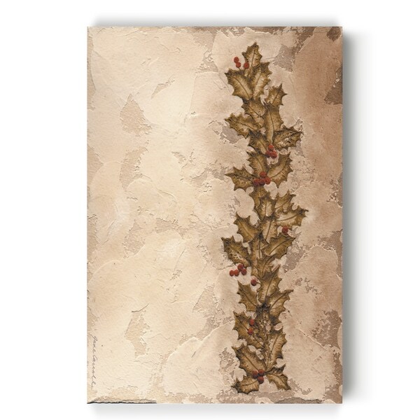 Holly Garland -Gallery Wrapped Canvas