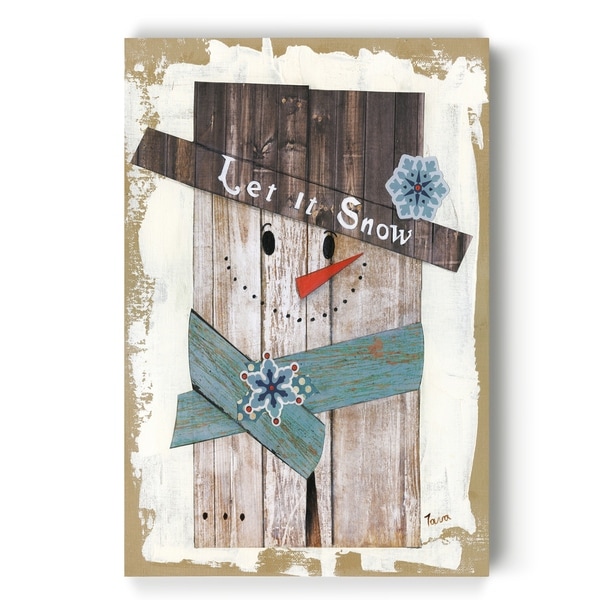 Let It Snow -Gallery Wrapped Canvas