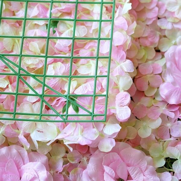Shop Enova Home 12 Pack 33 Sq Ft Uv Protected 3d Pink Silk Rose