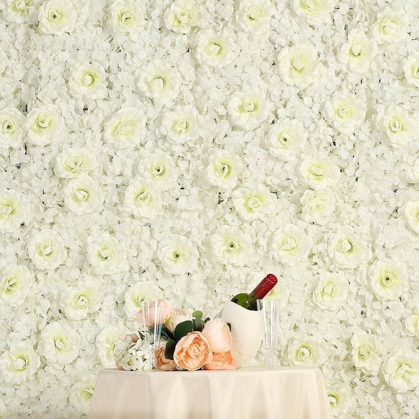 Hydrangea Artificial Fake Flower Wall Panel Bouquet For Wedding Party Backdrop Hydrangea Artificial Fake Flower Wall Panel Bouquet For Wedding Party Backdrop