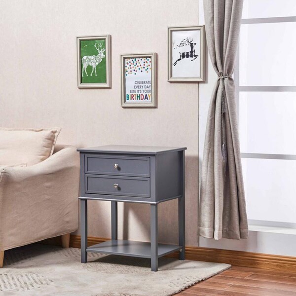 Wood Side Table by Milton Green Stars