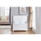 Milton Green Stars Wood Storage Bench - White - Thumbnail 7