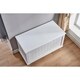 Milton Green Stars Wood Storage Bench - White - Thumbnail 6