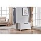 Milton Green Stars Wood Storage Bench - White - Thumbnail 1