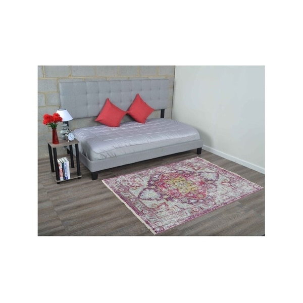 Traditional Crossweave Oriental Area Rug Carpet Turkish Over Dyed