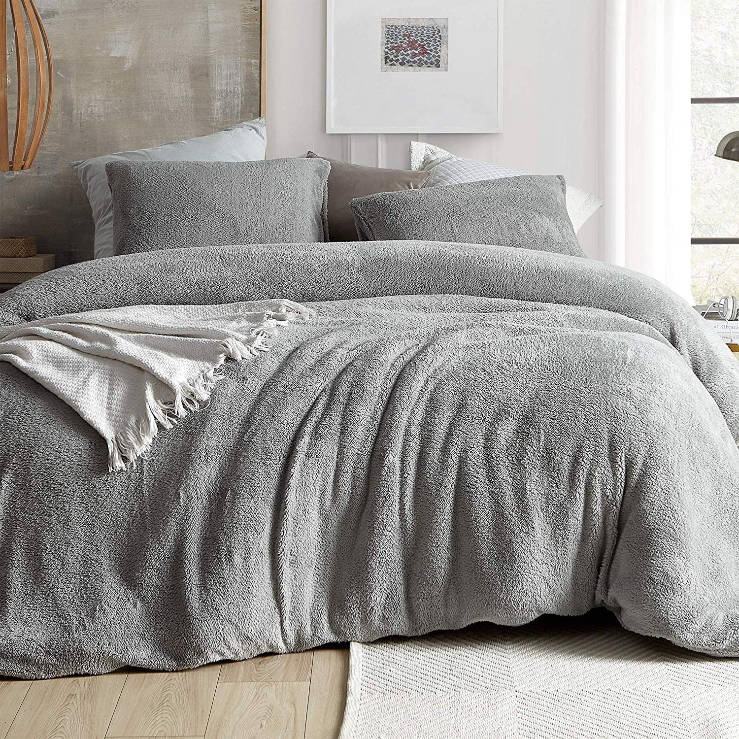 Coma Inducer Duvet Cover Teddy Bear Silver Gray On Sale Overstock 29628638 Twin Xl Silver Gray
