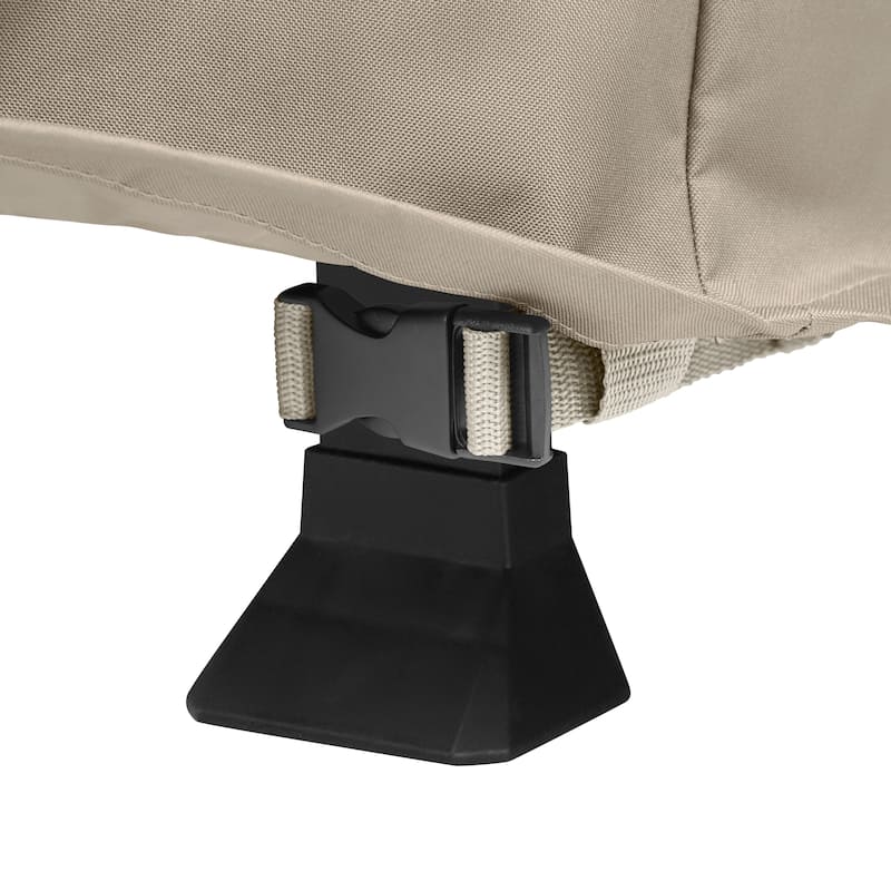 Classic Accessories Storigami Easy Fold Water-Resistant 64 Inch BBQ Grill Cover, Charcoal Black
